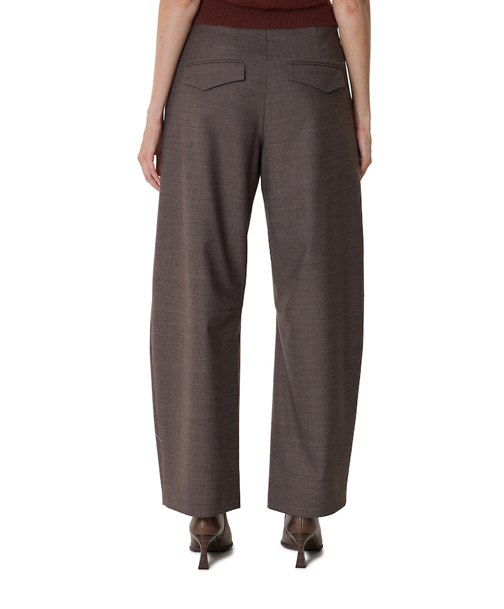 Edita dames broek bruin