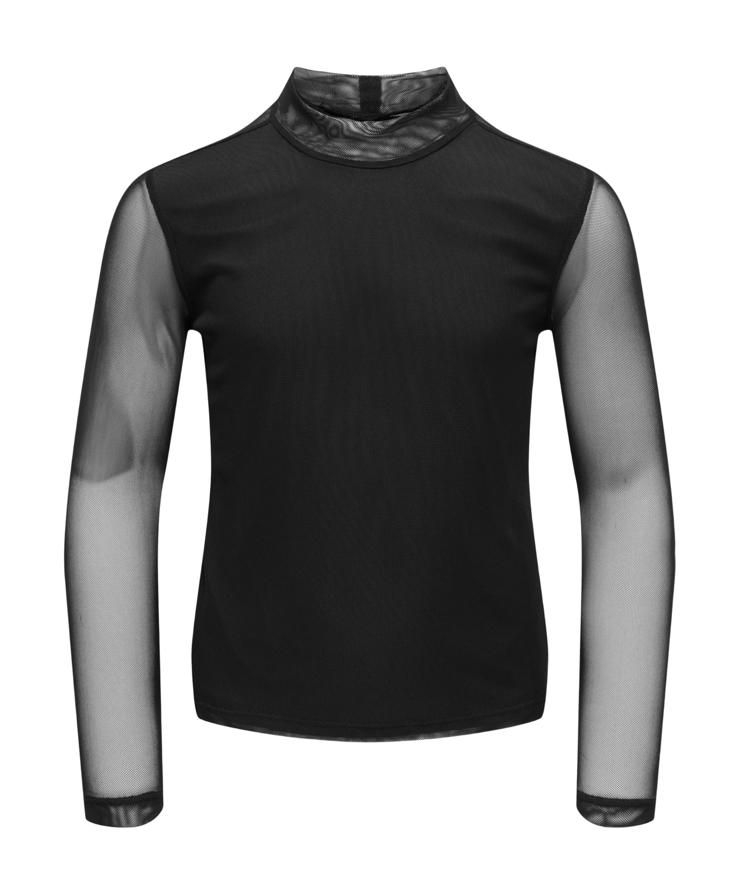 Meisjes longsleeve zwart