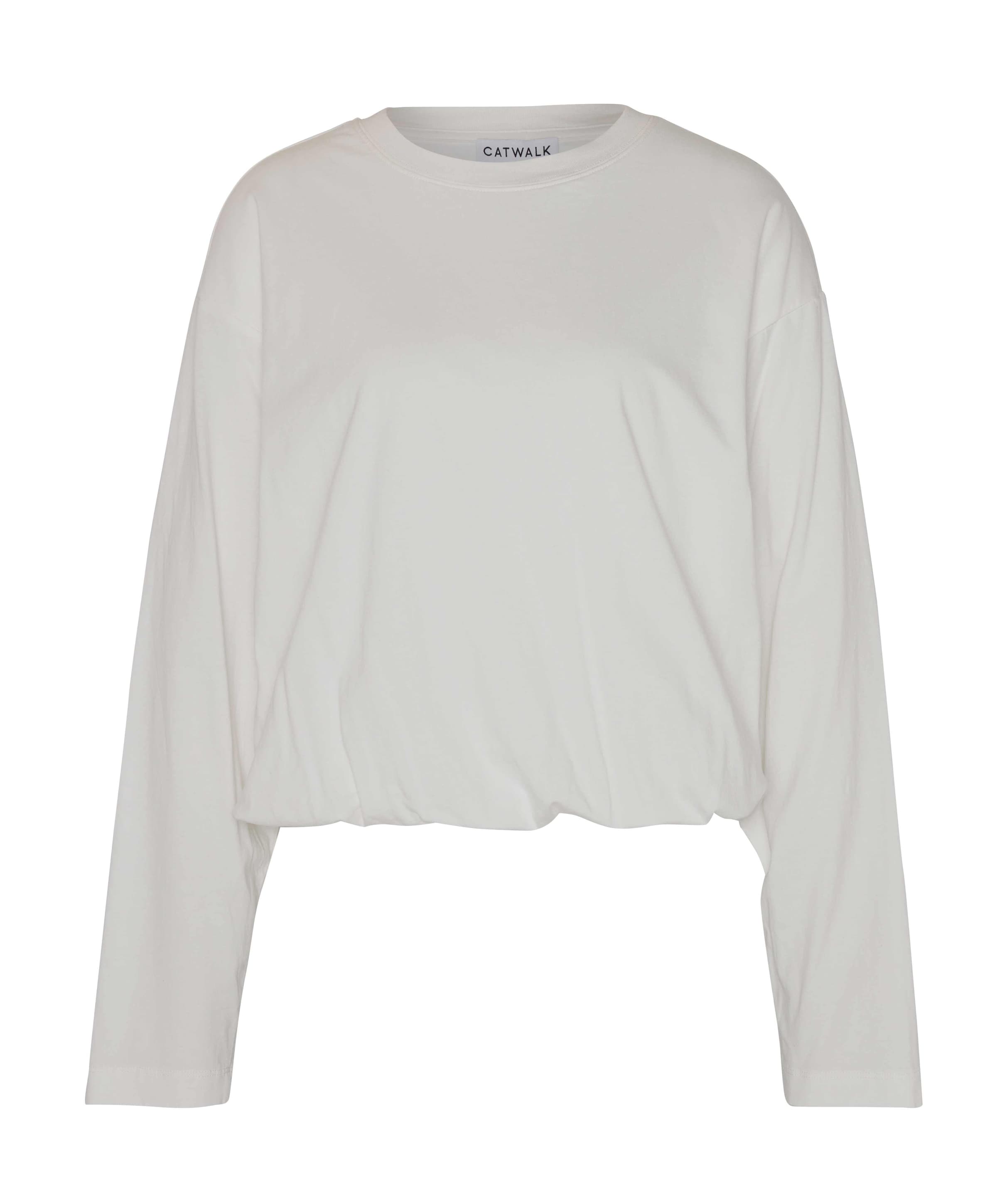 Dames longsleeve ecru