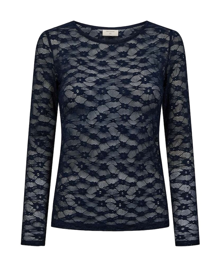 Dames top blauw