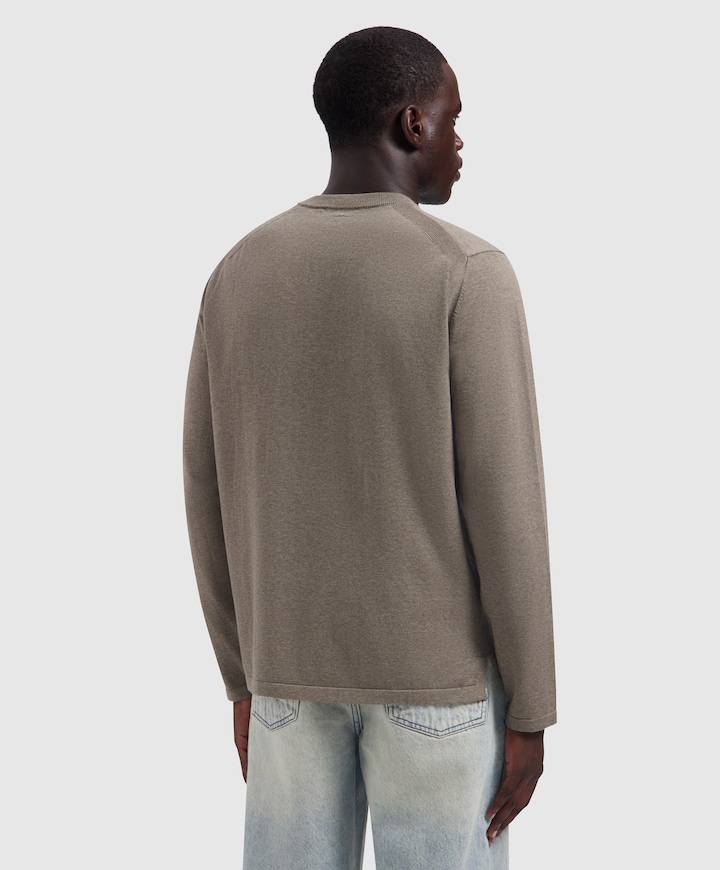Heren trui beige