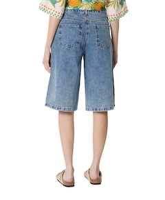 FQKALIA-BERMUDA dames jorts blauw