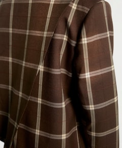 Dames blazer bruin