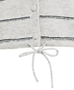 Dames vest grijs