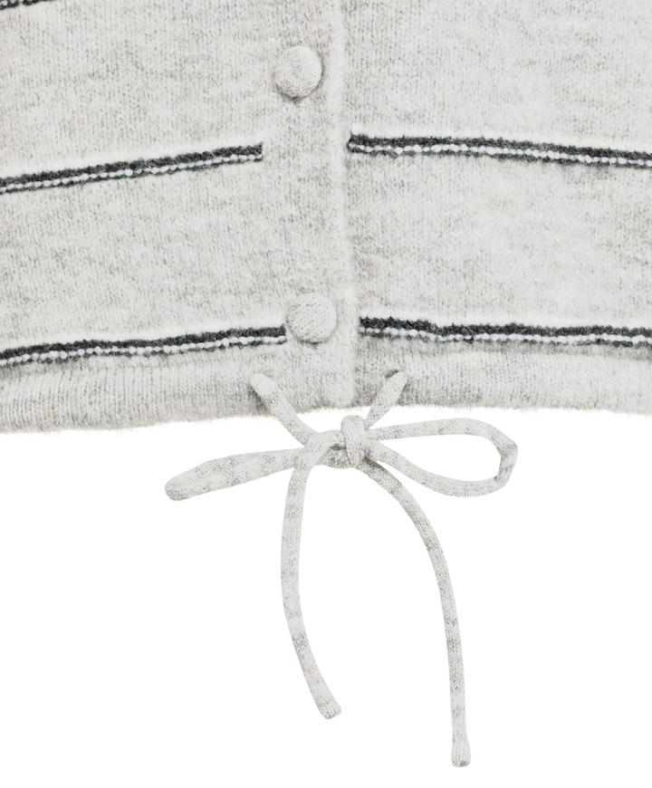 Dames vest grijs