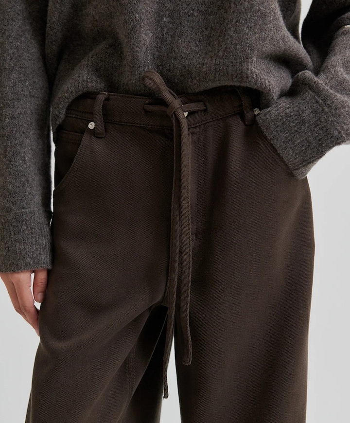 Irvine Denim jeans bruin