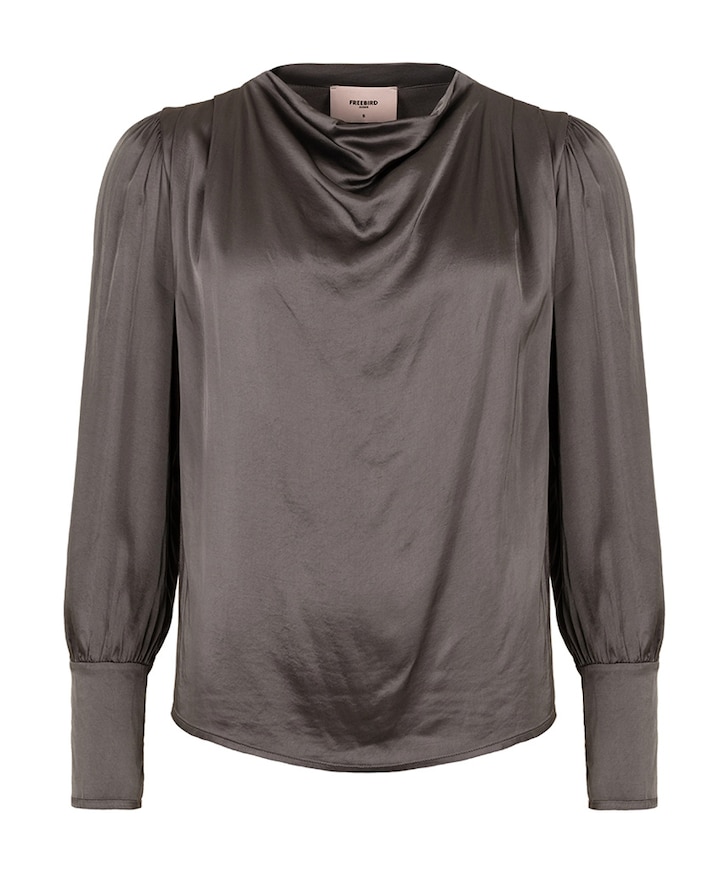 Dames blouse grijs