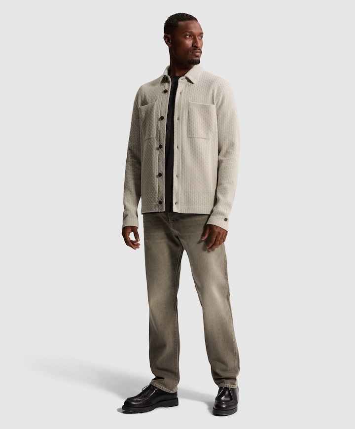 Heren vest wit
