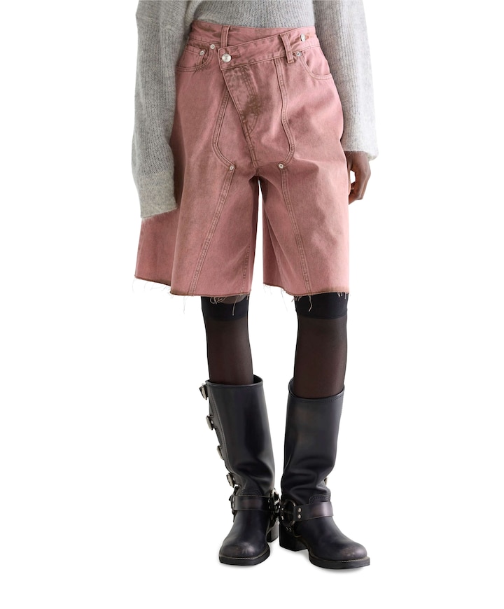 Pearly dames bermuda roze