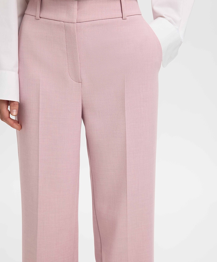 SLFRITA MW WIDE PANT MEL NOOS dames broek roze