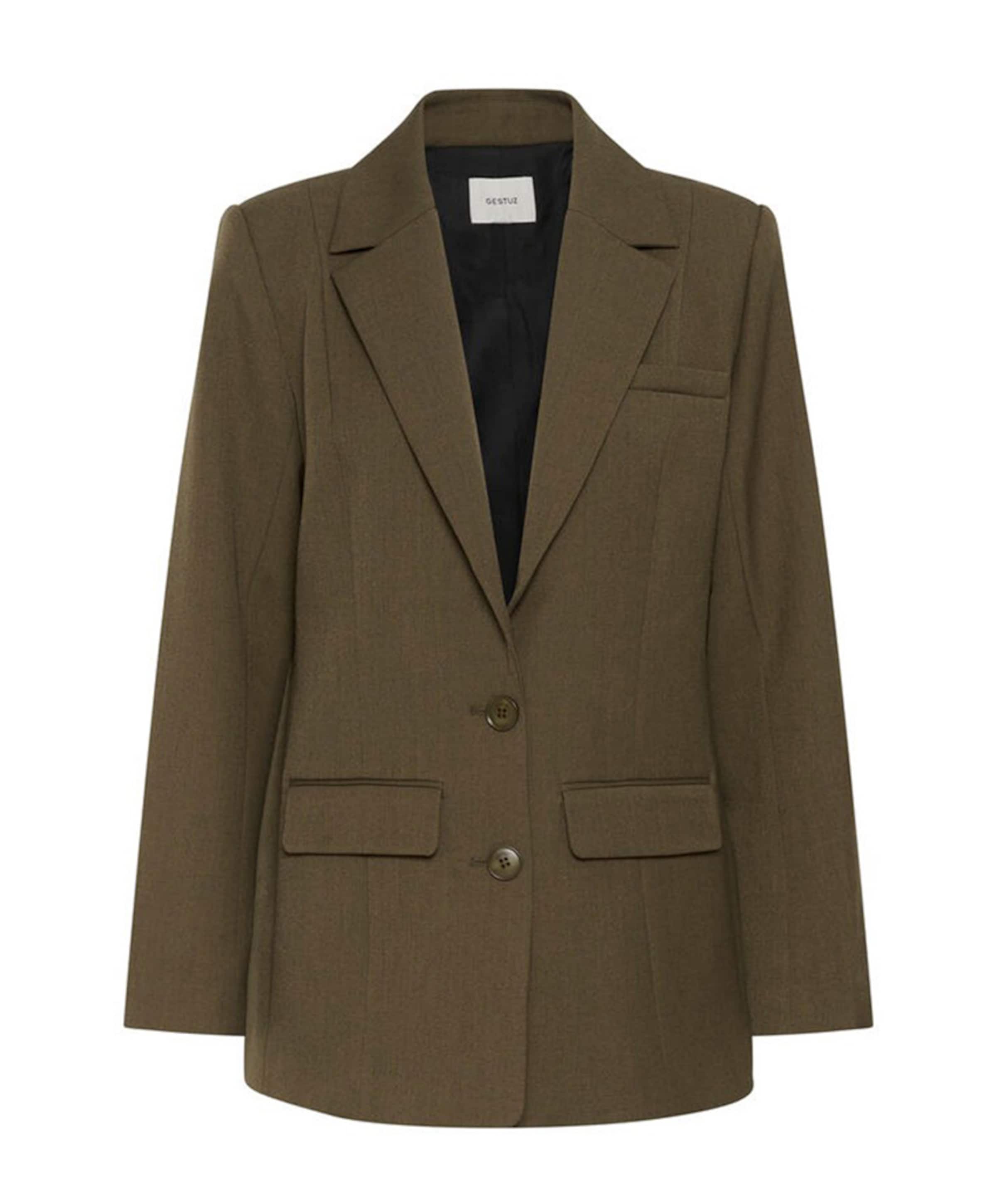 Dames blazer groen