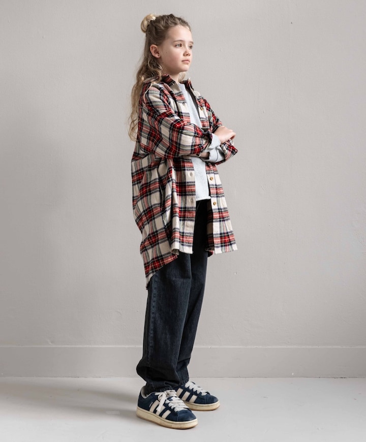 Meisjes tuniek rood