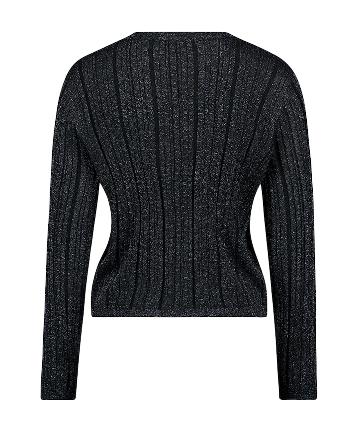 Dames vest zwart