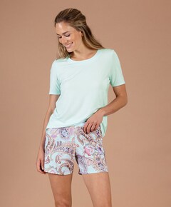 Dames pyjamashort multicolor