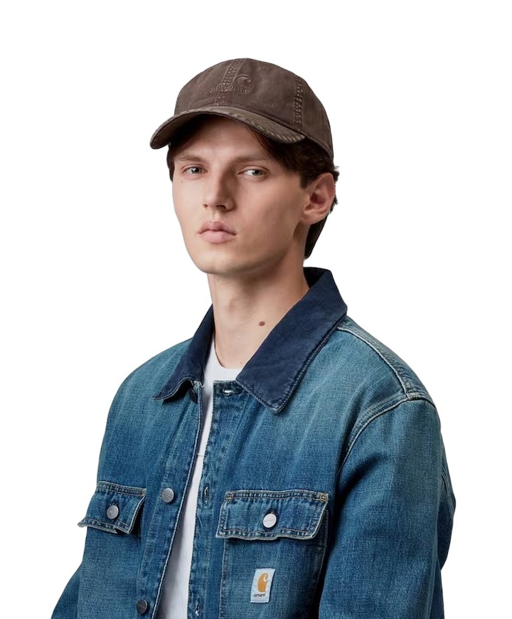 Heren cap bruin