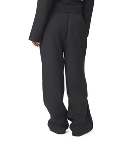 Zalka Eyelet dames broek grijs