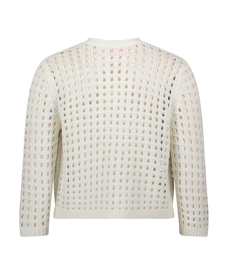 Dames vest ecru
