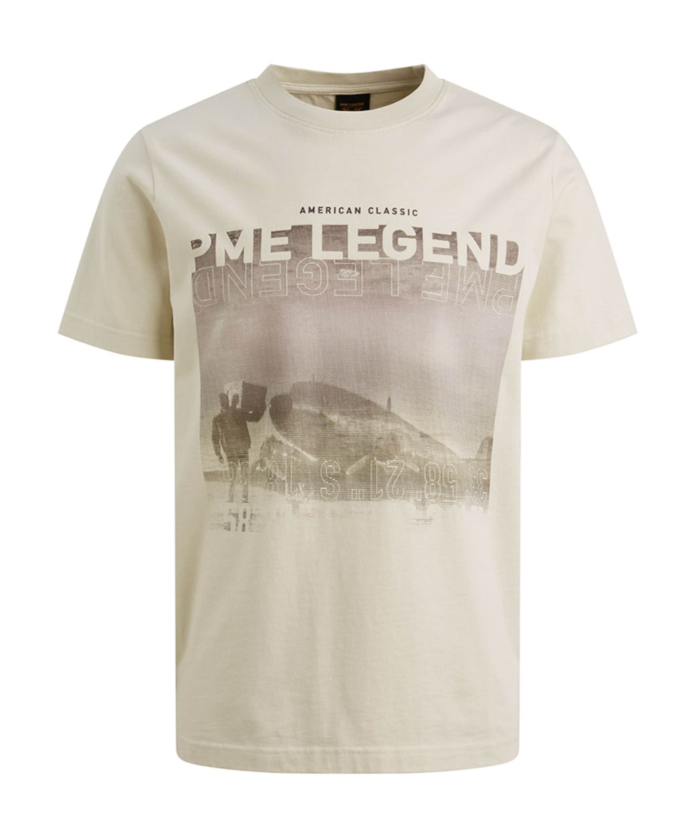 Heren T-shirt ecru