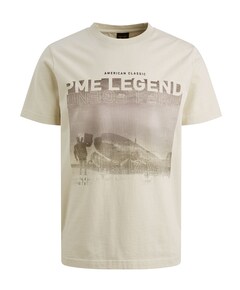 Heren T-shirt ecru