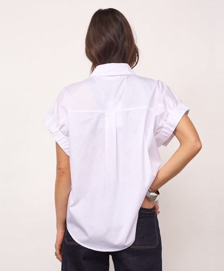 Dames blouse wit