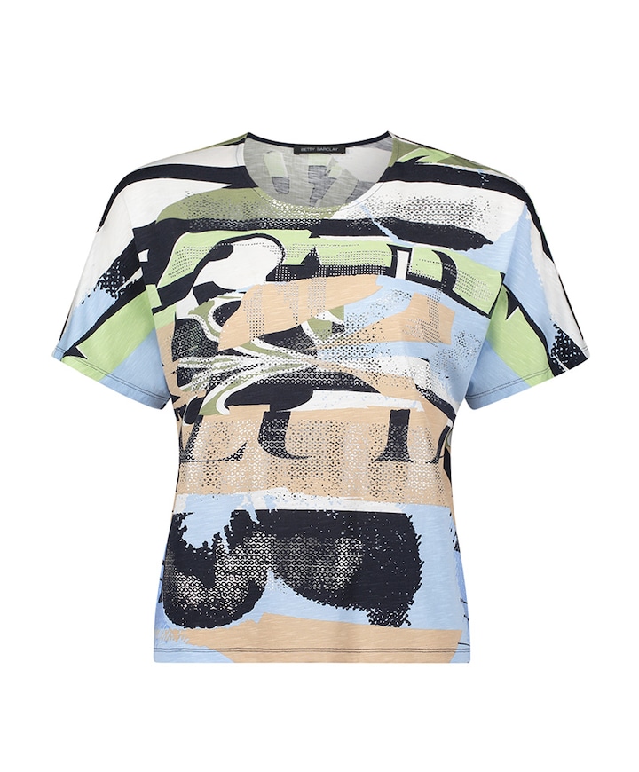 Dames T-shirt multicolor