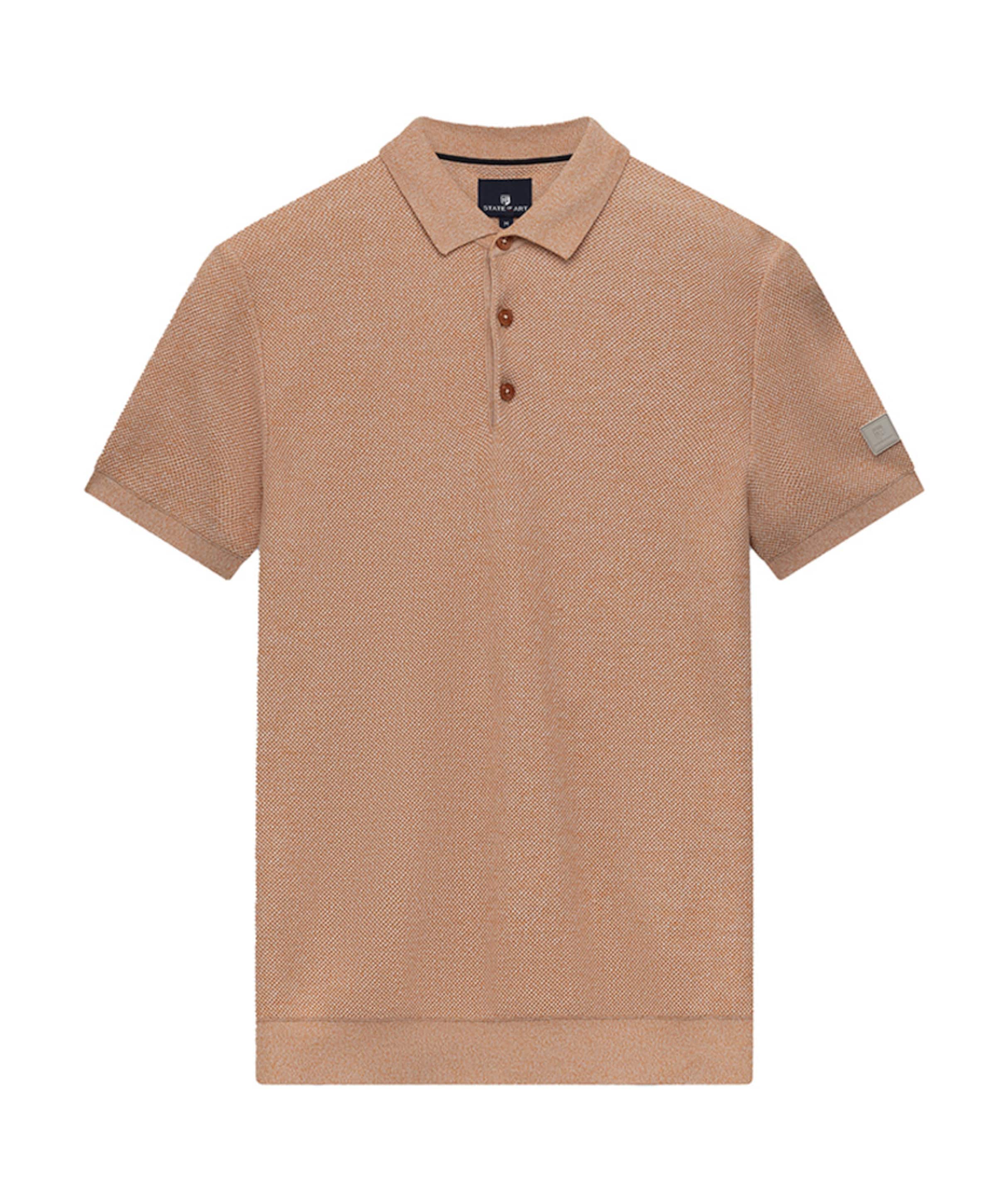 Heren polo oranje