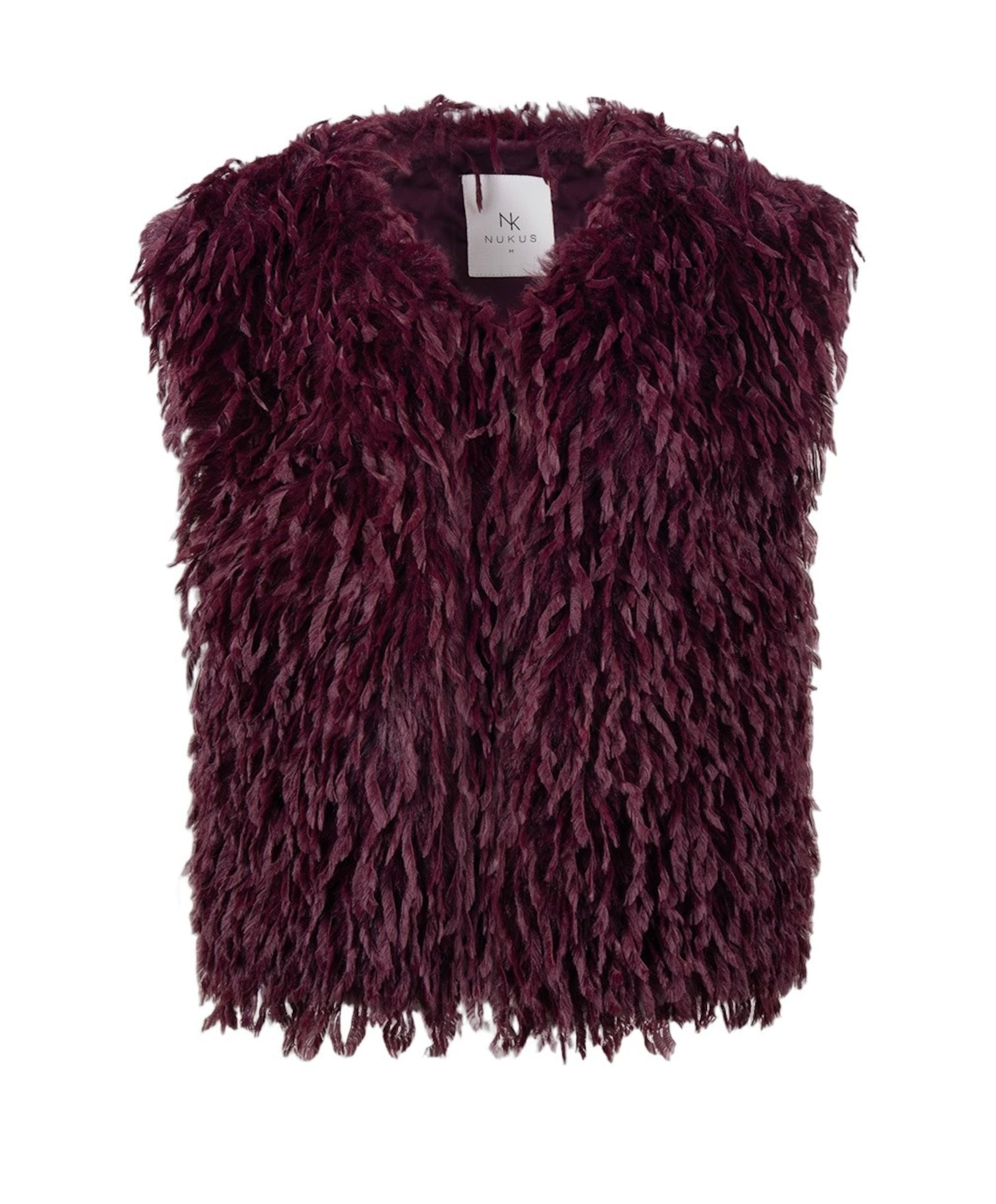 Dames gilet bordeaux