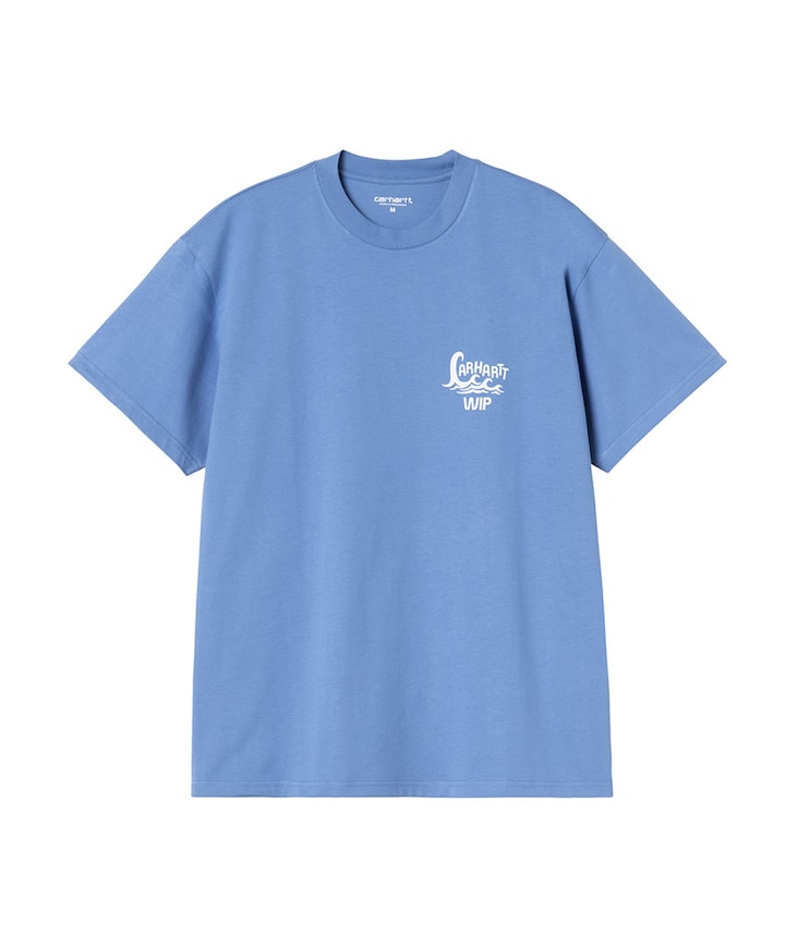 Heren T-shirt blauw