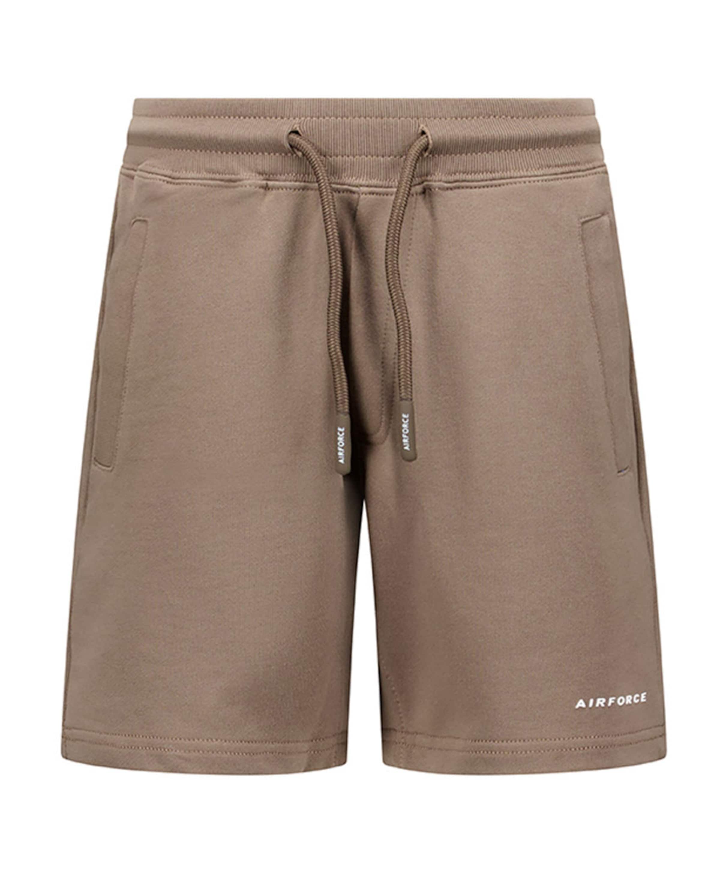 Basic short jongens korte broek bruin