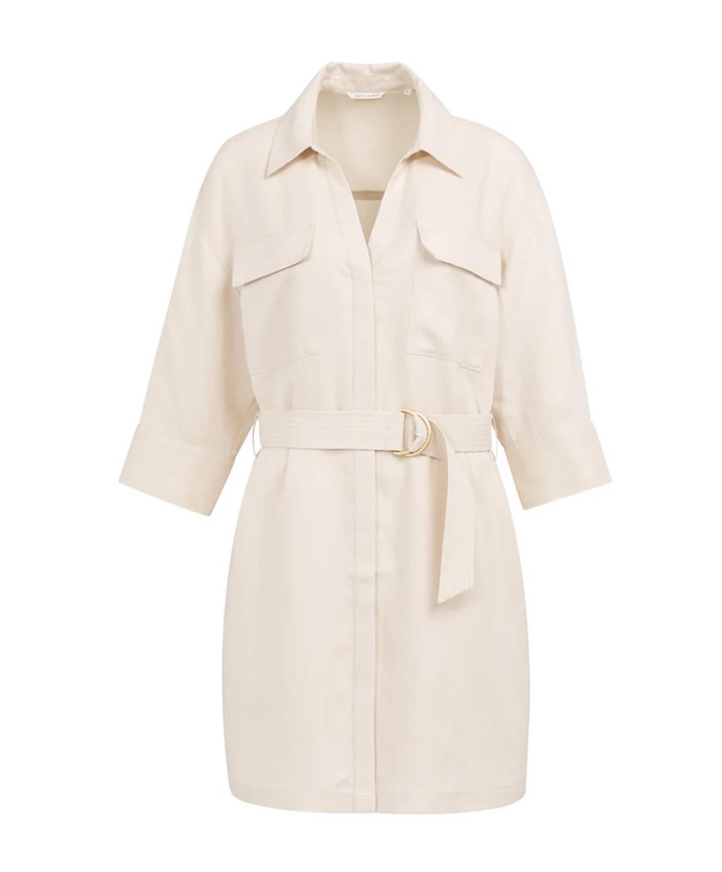 Dames jurk beige