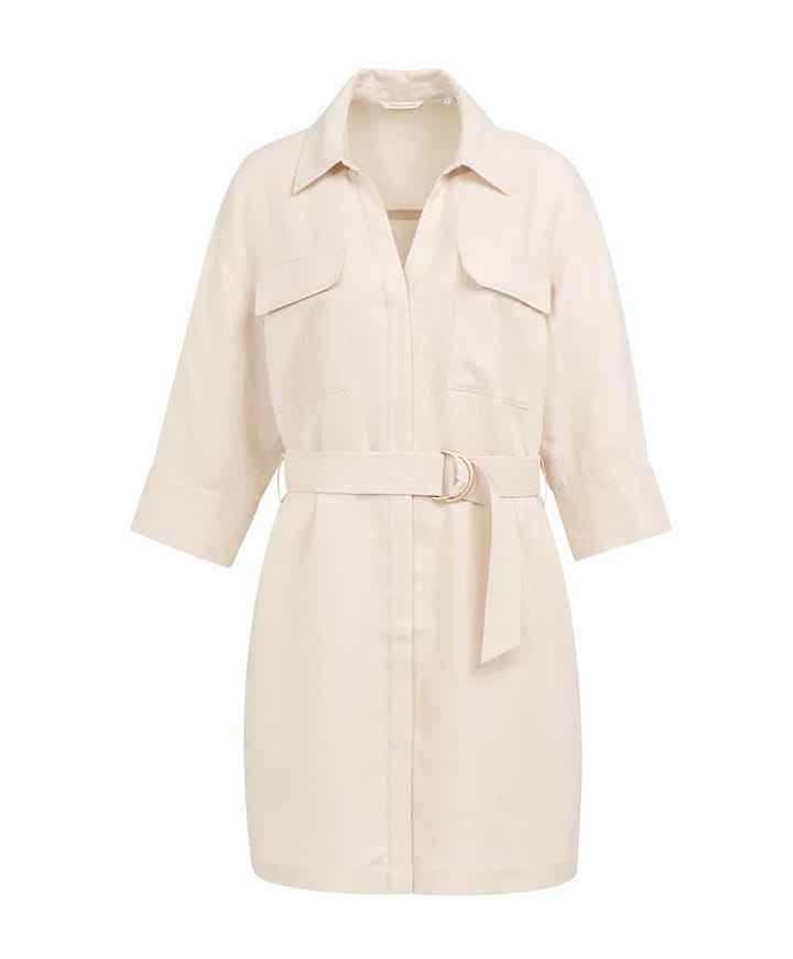 Dames jurk beige