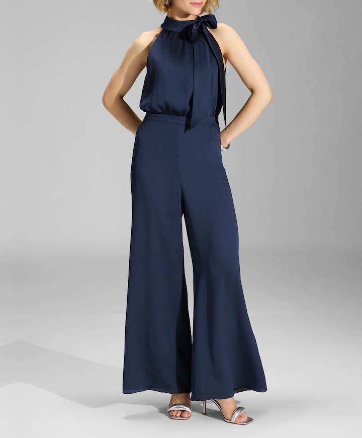 dames jumpsuit blauw