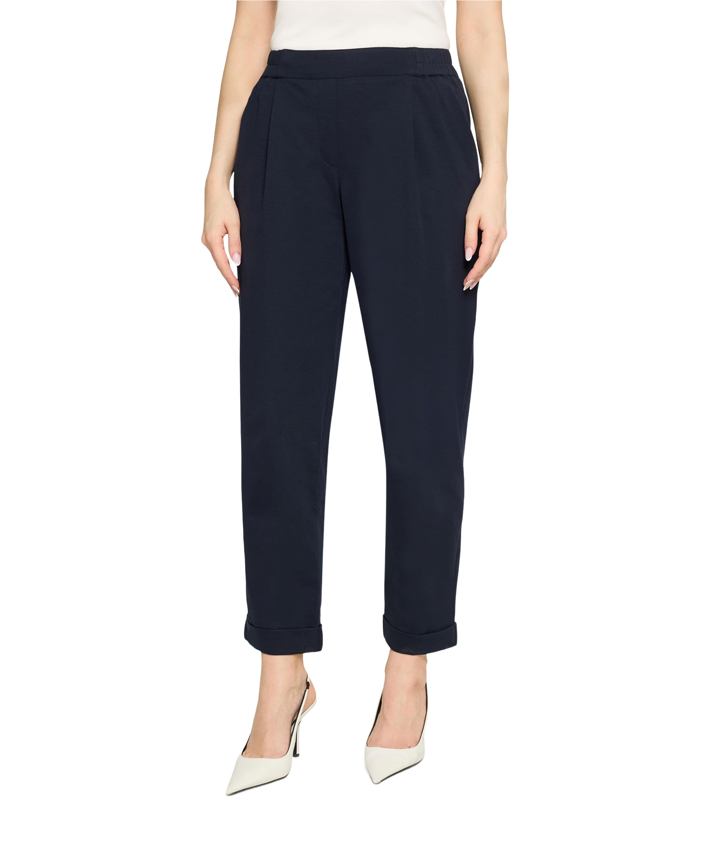 Hose Casual 7/8 LAEnge dames broek blauw