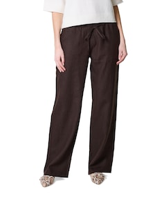 CHIARA BELT dames pantalon bruin