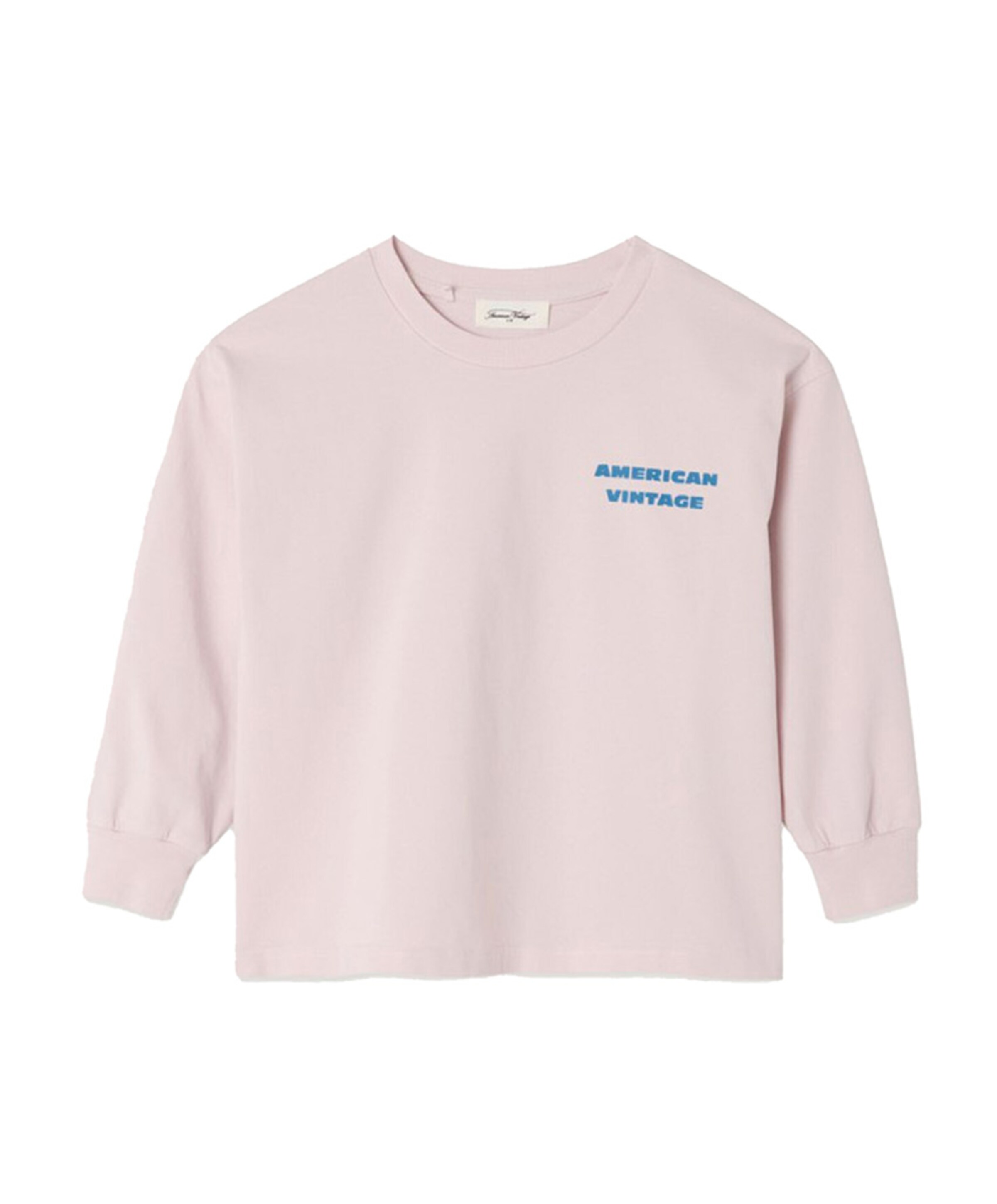 Uniseks longsleeve roze