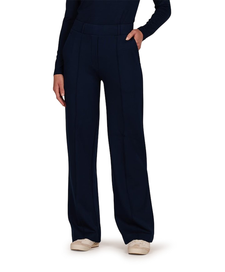 hv404 wide broek blauw