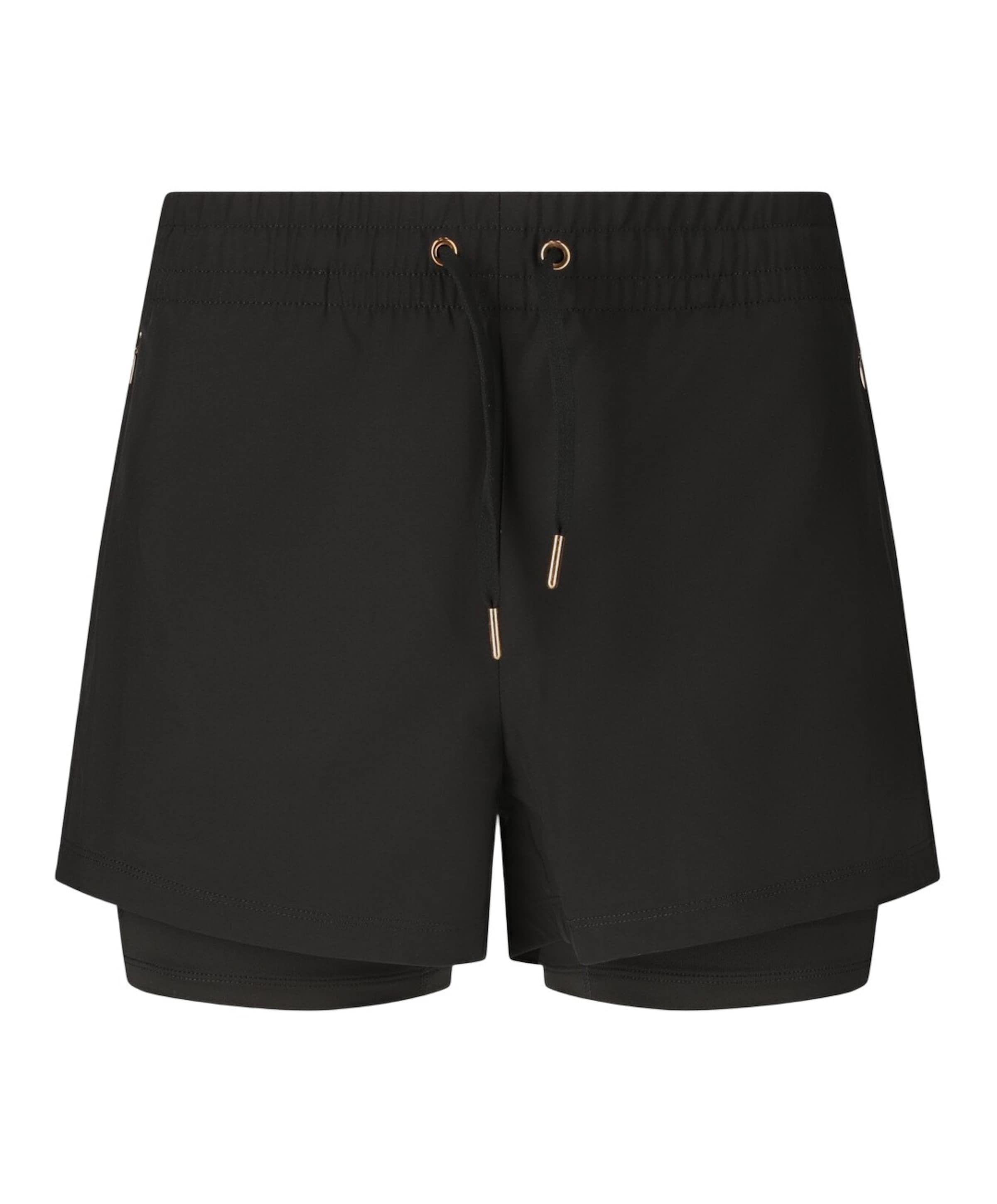 Timmie V3 W 2-in-1 dames shorts zwart