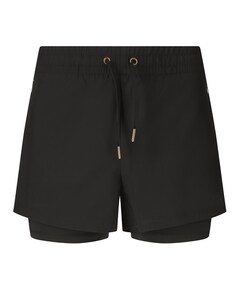 Timmie V3 W 2-in-1 dames shorts zwart