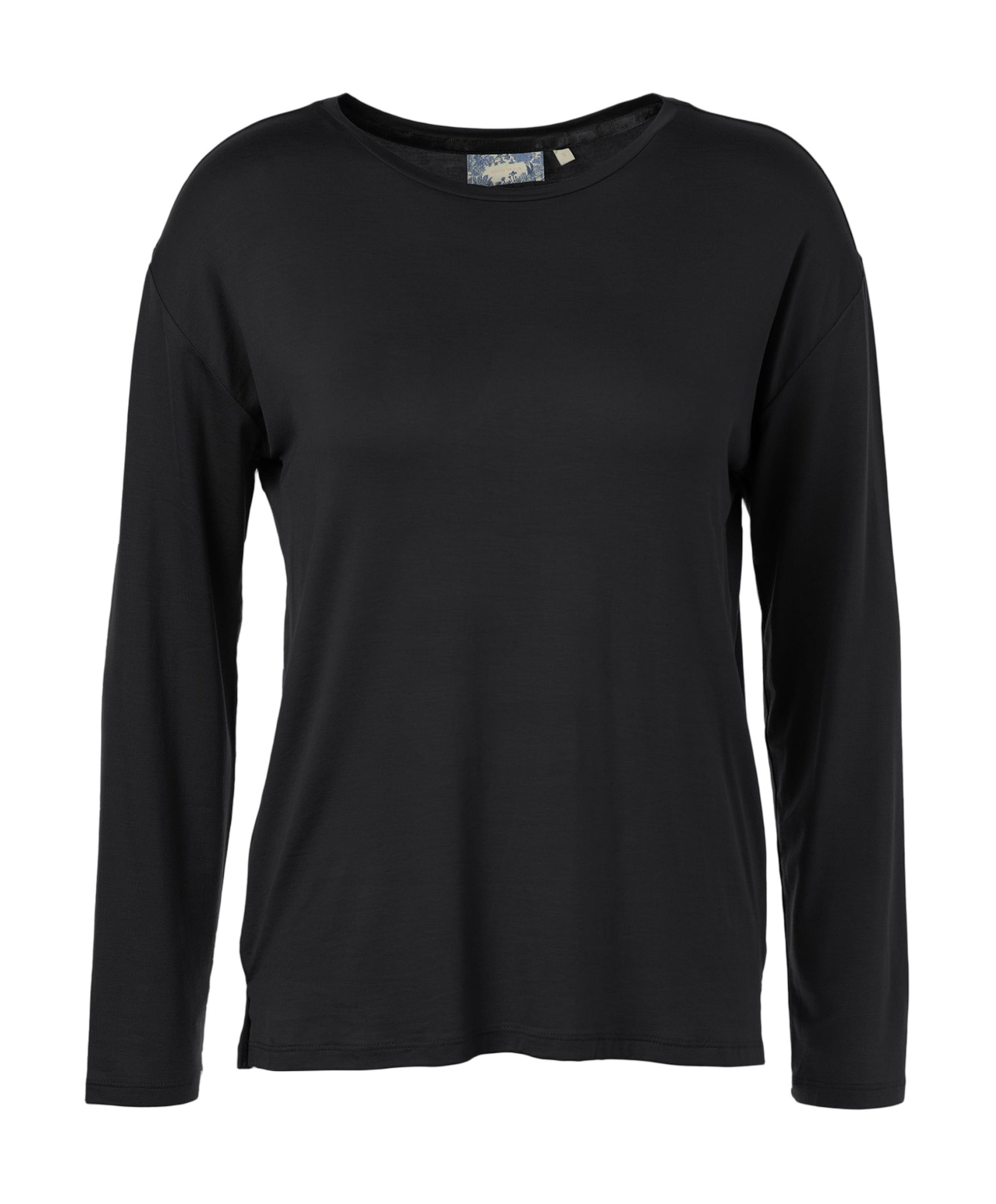Dames pyjamatop blauw