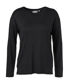 Dames pyjamatop blauw