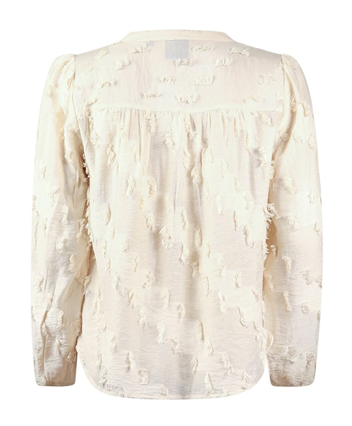 Dames blouse beige