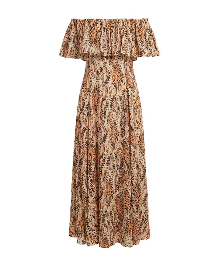 Dames jurk multicolor