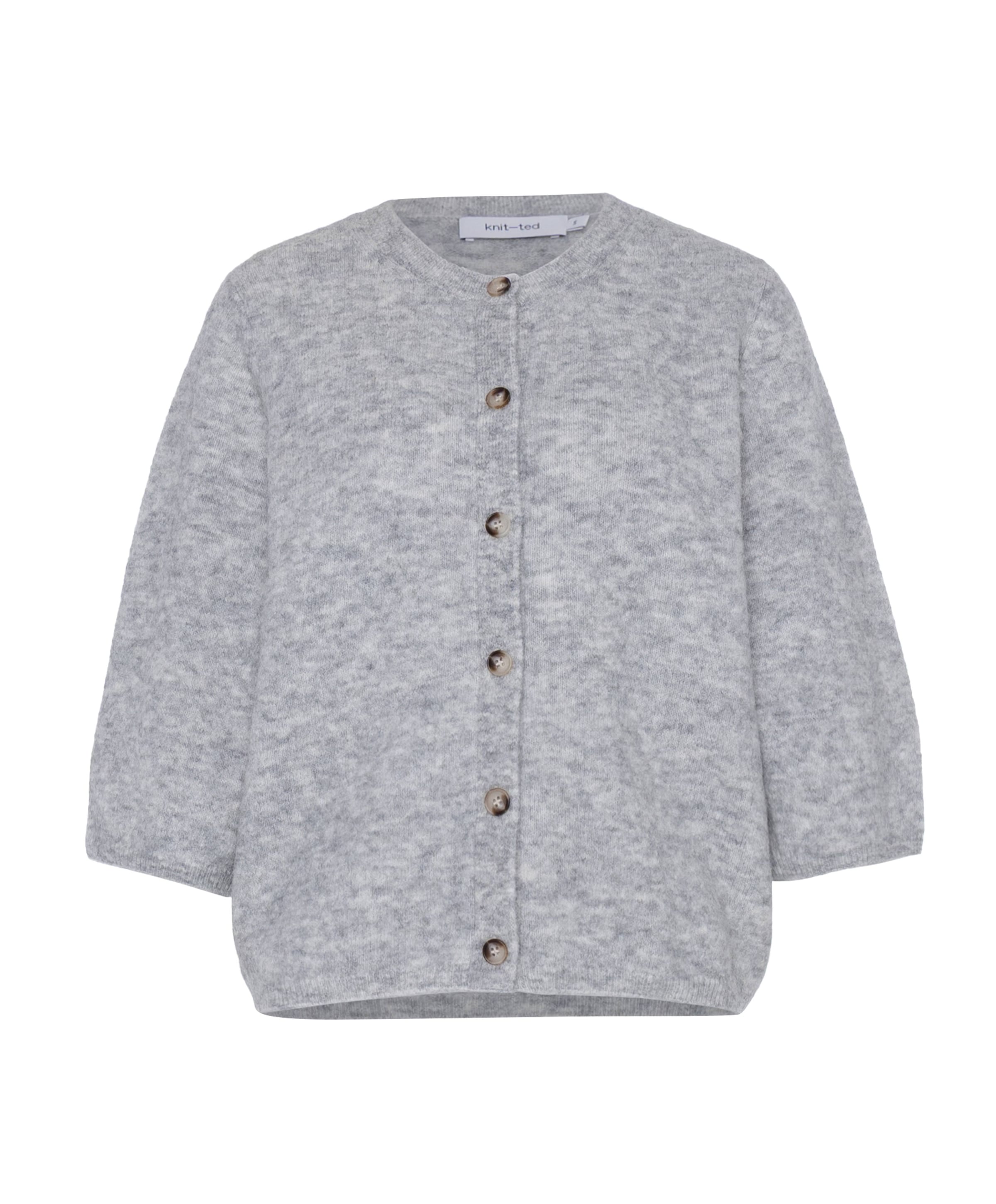 Dames vest grijs