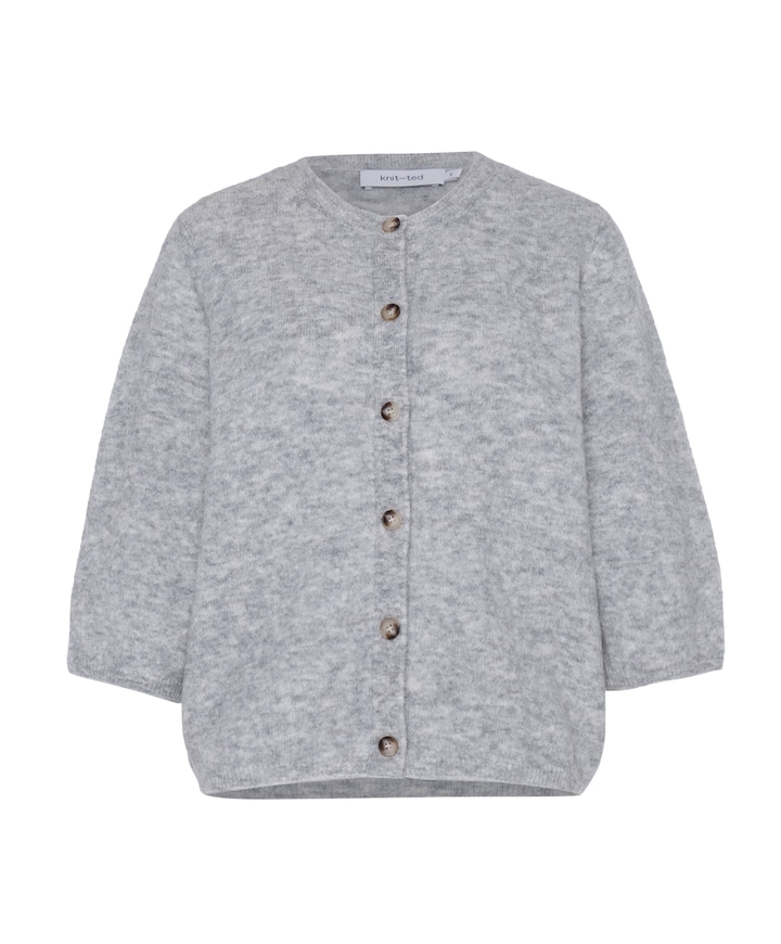 Dames vest grijs