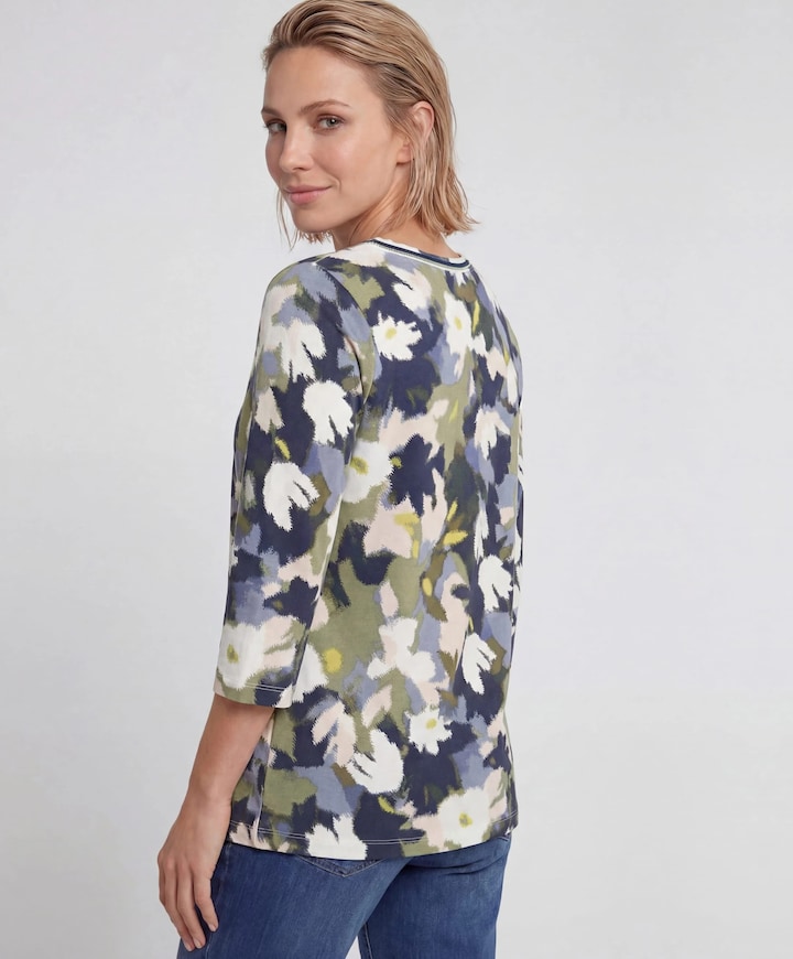 Dames longsleeve groen