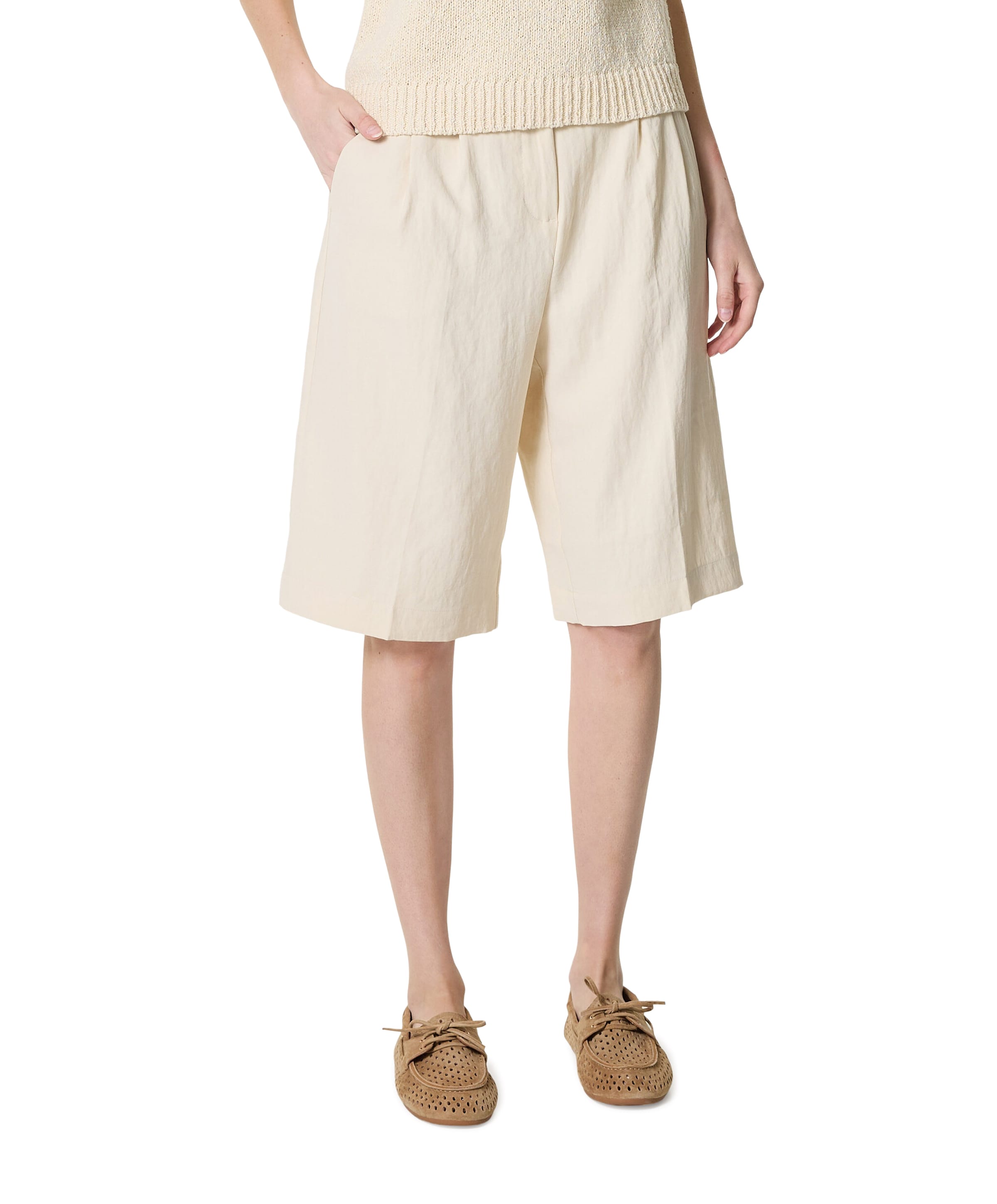 MSCHKeeley Edelmira HW dames korte broek beige