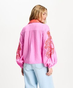 Dames blouse roze