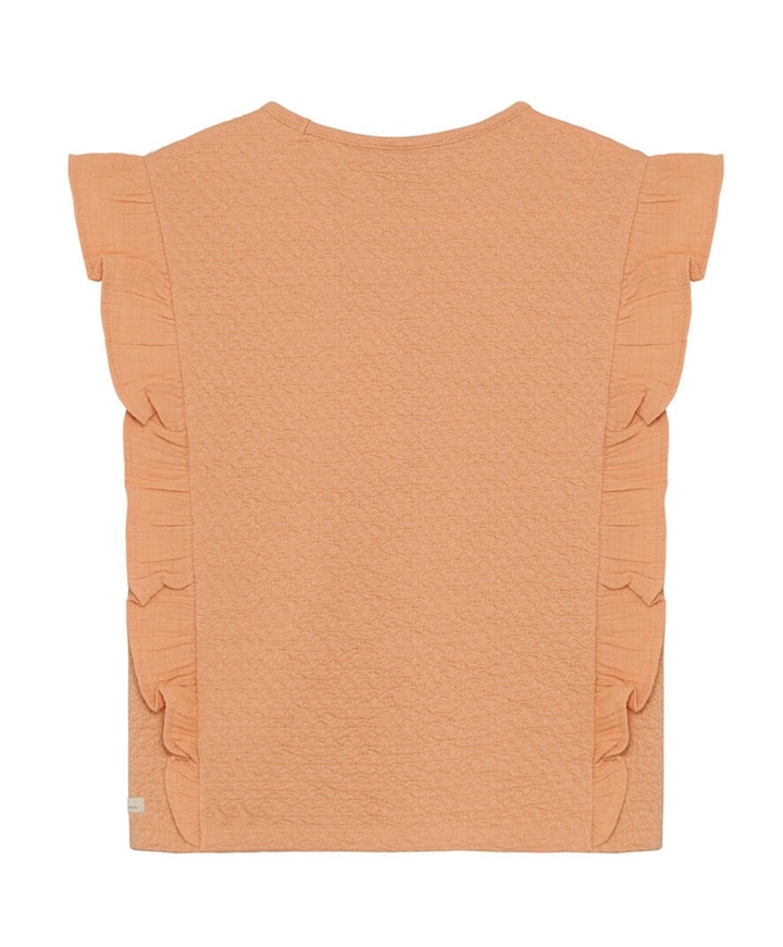 Meisjes t-shirt oranje