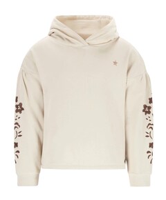 Hoodie ecru