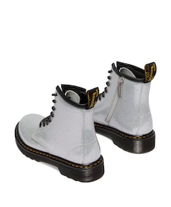 1460 J 8 Eye meisjes boots zilver